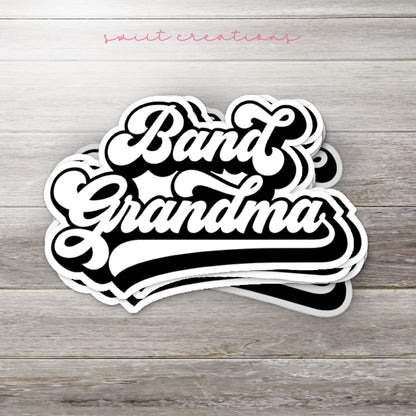 Band Grandma Sticker SS347 - Swiit Creations