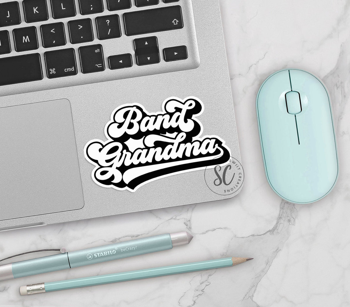 Band Grandma Sticker SS347 - Swiit Creations