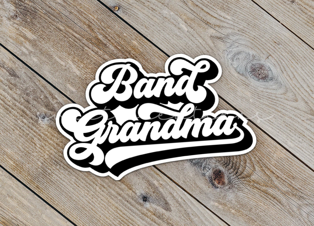 Band Grandma Sticker SS347 - Swiit Creations