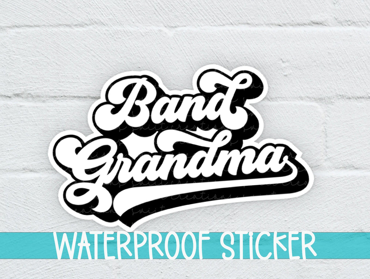 Band Grandma Sticker SS347 - Swiit Creations