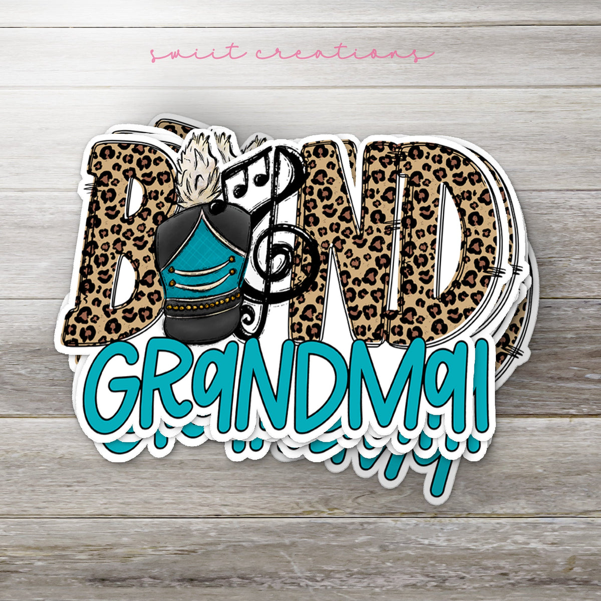 Band Grandma Sticker SS757 - Swiit Creations