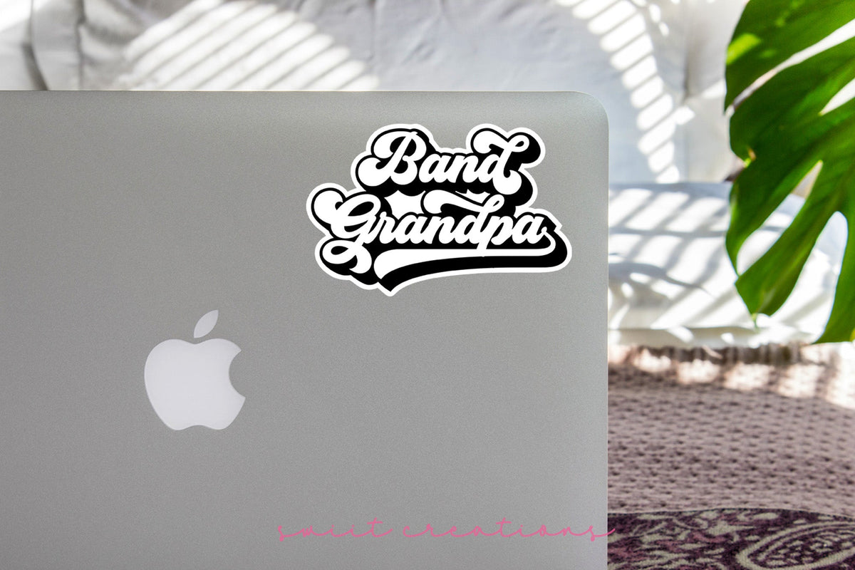 Band Grandpa Sticker SS346 - Swiit Creations