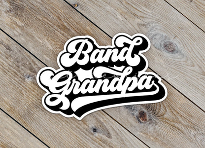 Band Grandpa Sticker SS346 - Swiit Creations