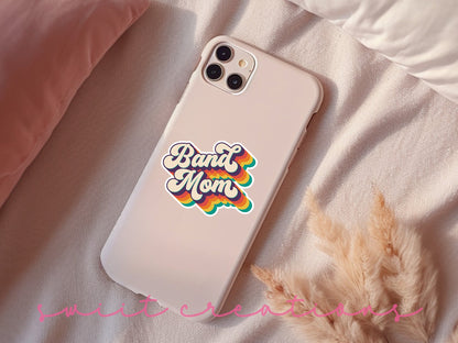 Band Mom Retro Sticker SS329 - Swiit Creations