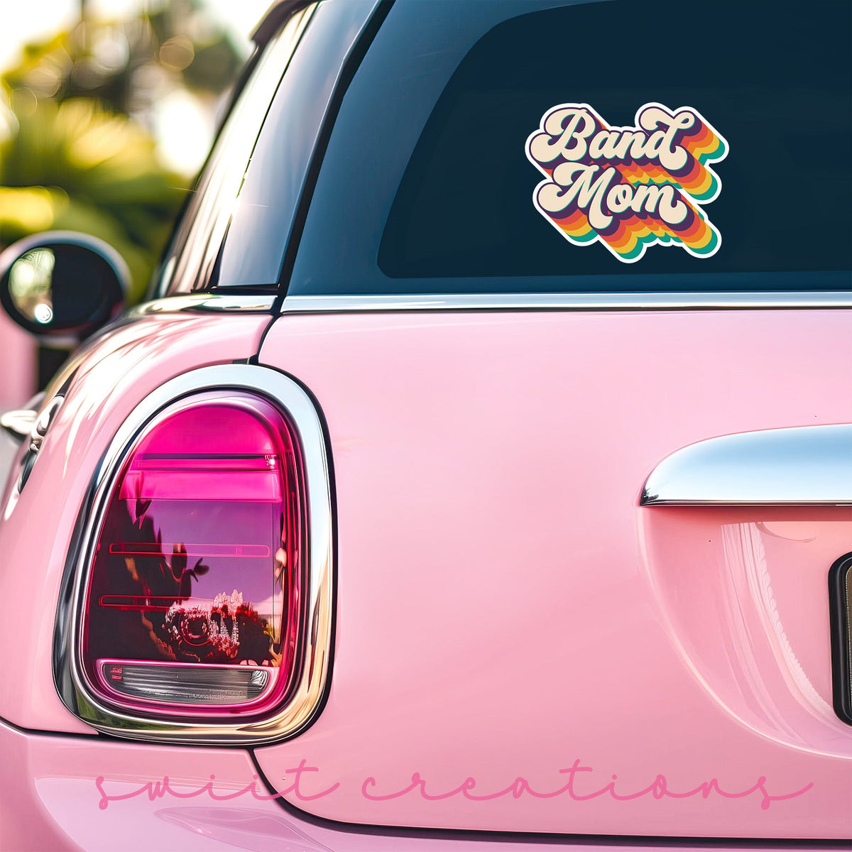 Band Mom Retro Sticker SS329 - Swiit Creations