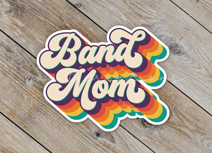 Band Mom Retro Sticker SS329 - Swiit Creations