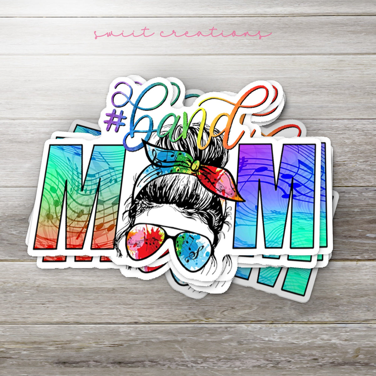 Band Mom Sticker SS296 - Swiit Creations