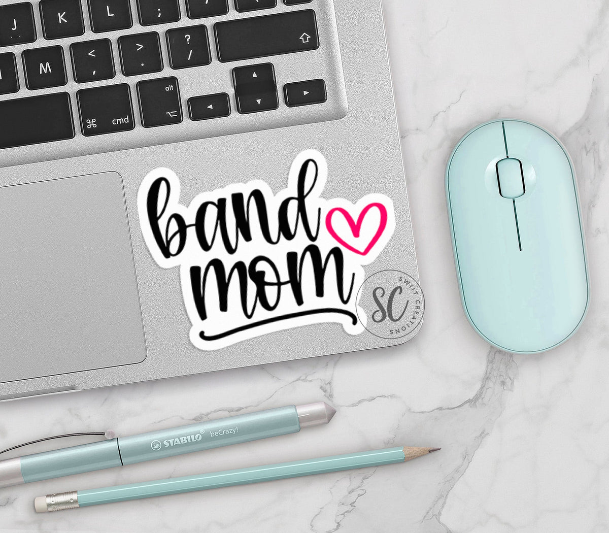Band Mom Sticker SS343 - Swiit Creations