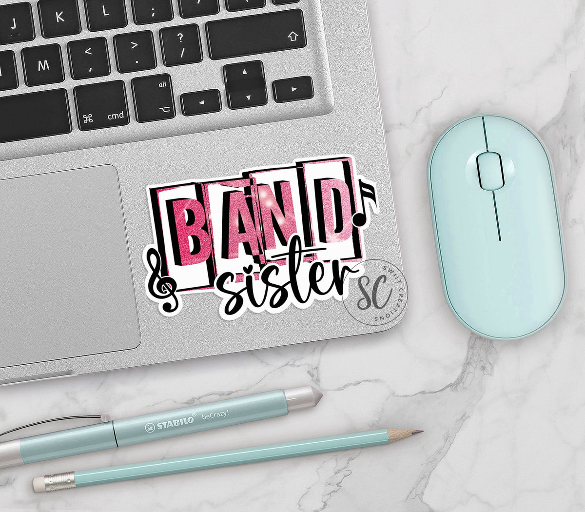 Band Sister Sticker SS773 - Swiit Creations
