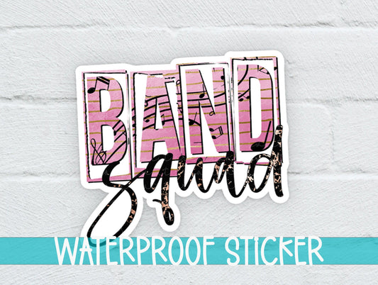 Band Squad Sticker SS429 - Swiit Creations