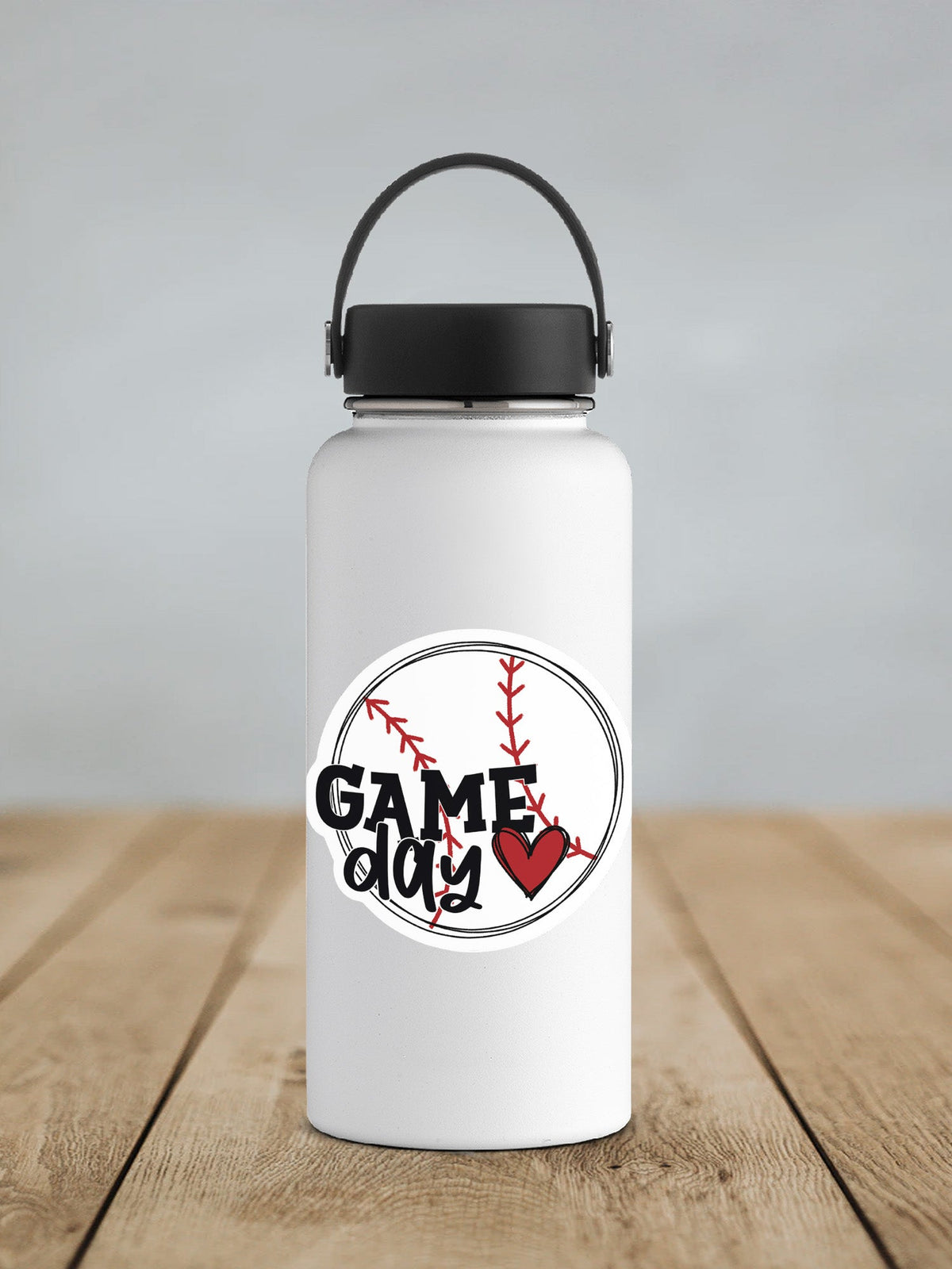 Baseball Game Day Vibes Sticker SS384 - Swiit Creations
