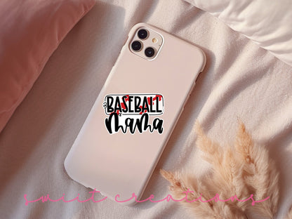 Baseball Mama Sticker SS582 - Swiit Creations