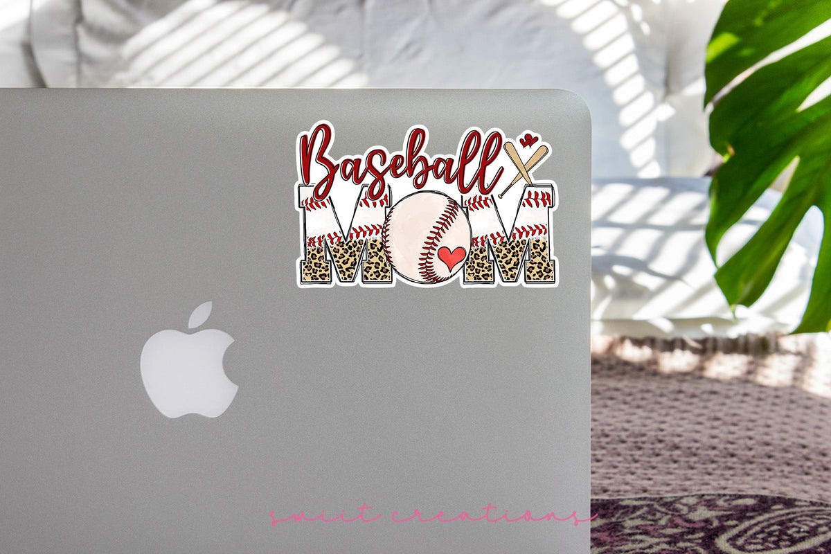 Baseball Mama Sticker SS755 - Swiit Creations