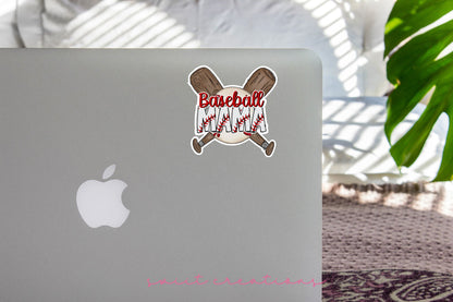 Baseball Mama Sticker SS825 - Swiit Creations