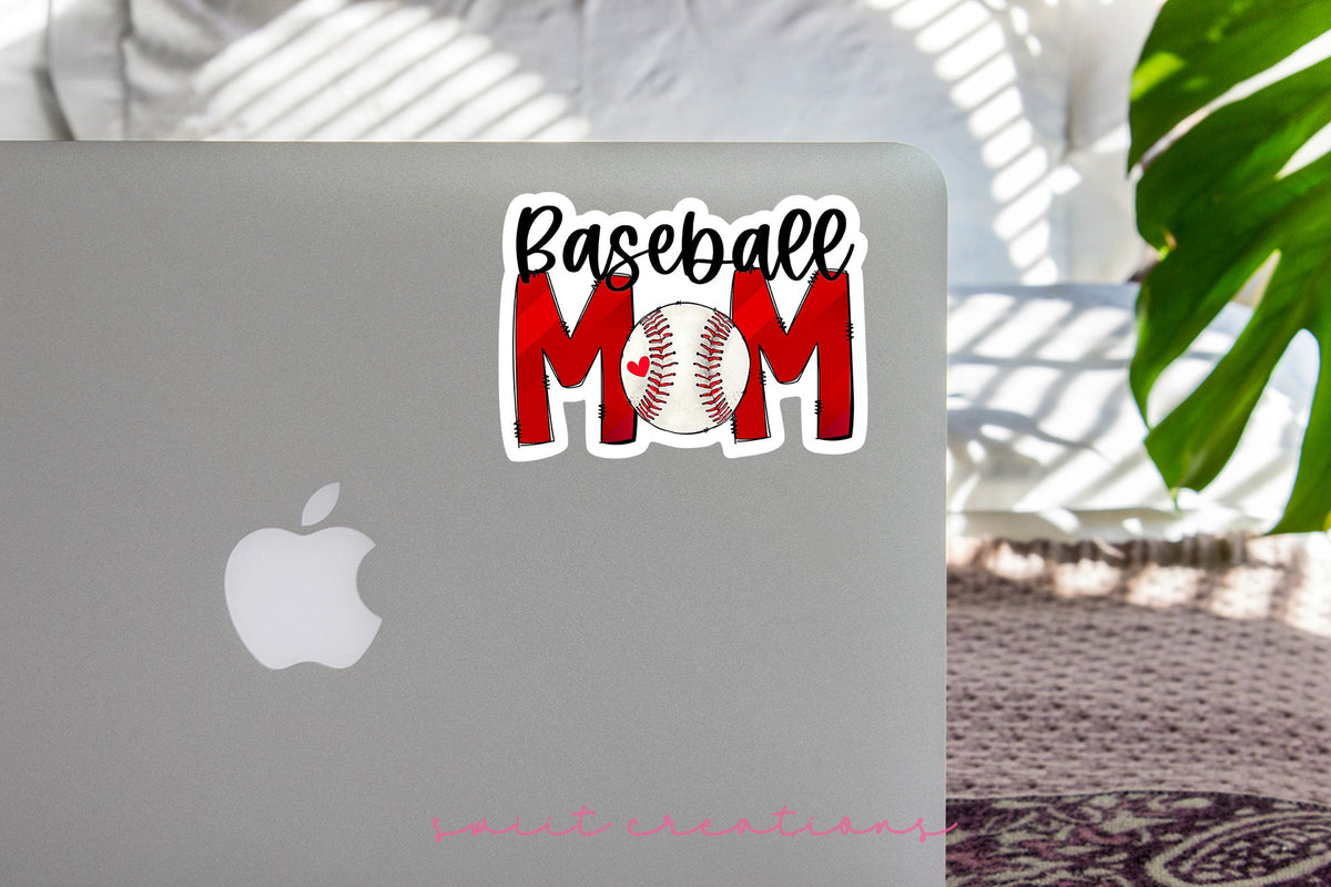 Baseball Mom Sticker SS566 - Swiit Creations