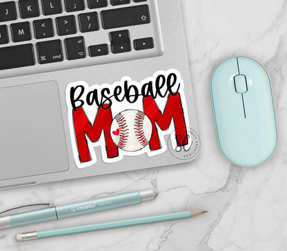 Baseball Mom Sticker SS566 - Swiit Creations
