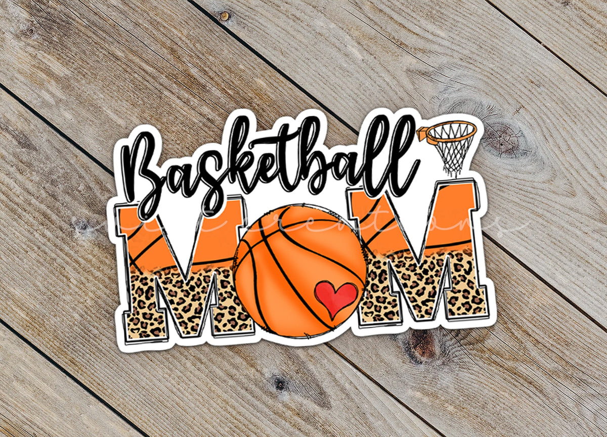 Basketball Mom Sticker SS760 - Swiit Creations