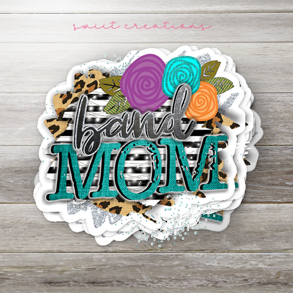 a sticker with the words hand me on it