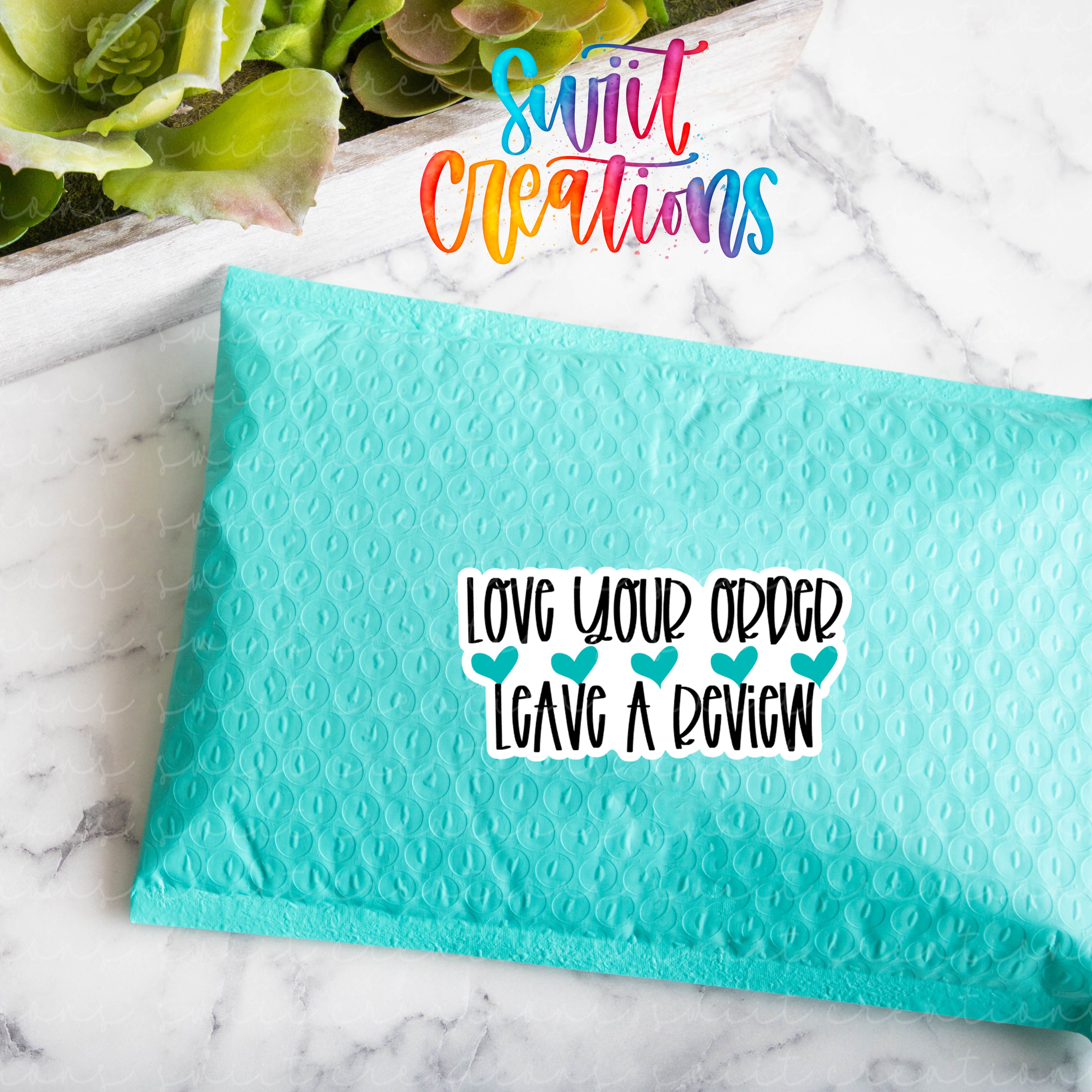 a blue envelope with the words love you lord live a down printed on it