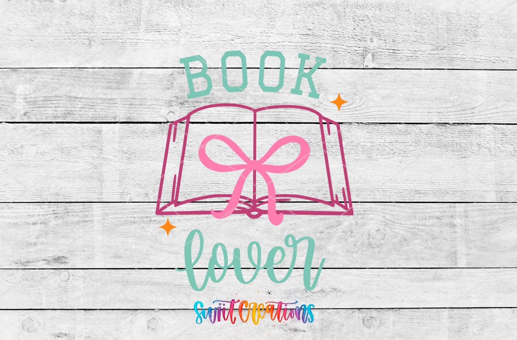 Book Lover Motel Keychain UV DTF Transfer | Reader Gift Acrylic Keychain | MK2055 - Swiit Creations