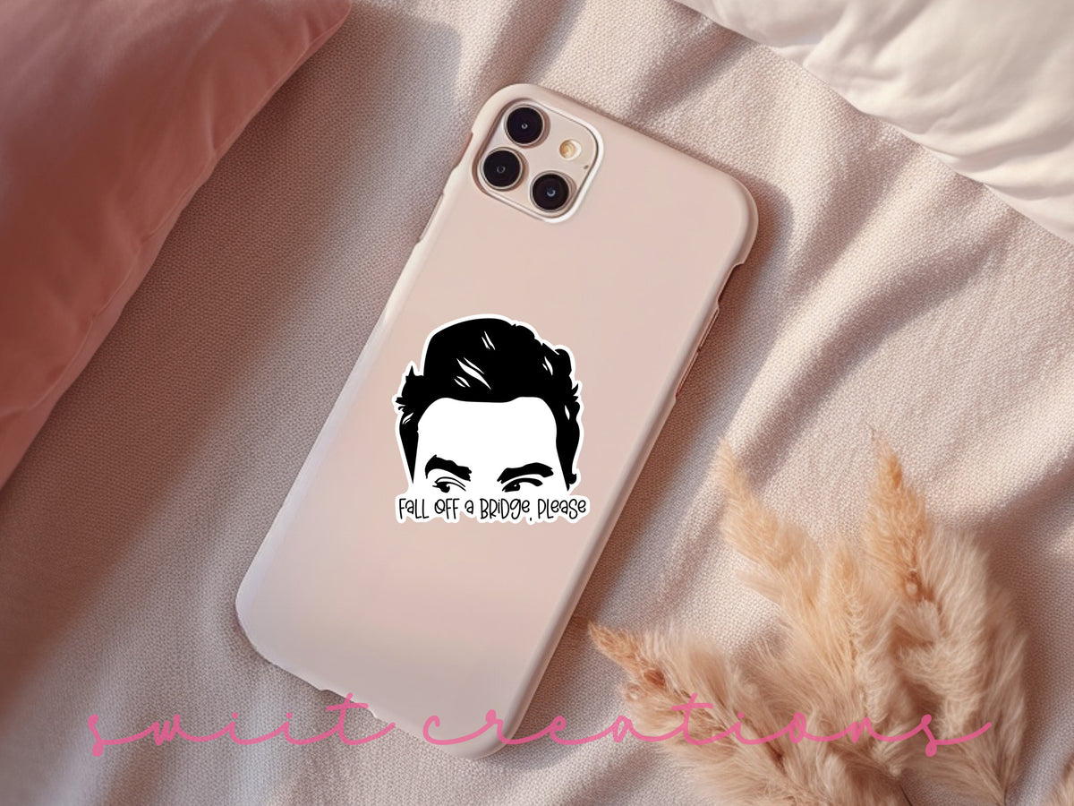 a phone case with a picture of a man's face on it