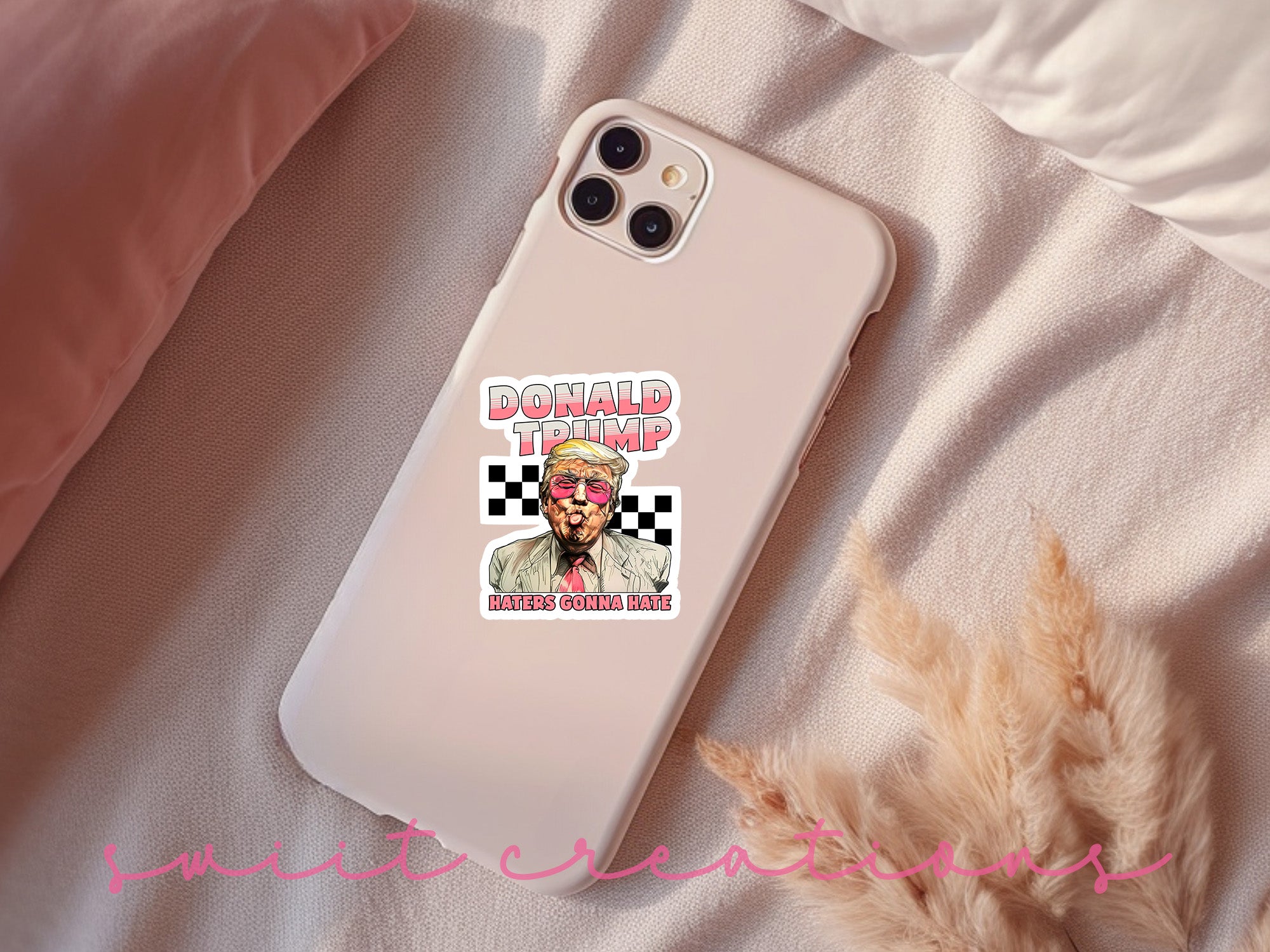 a phone case with a picture of a man on it