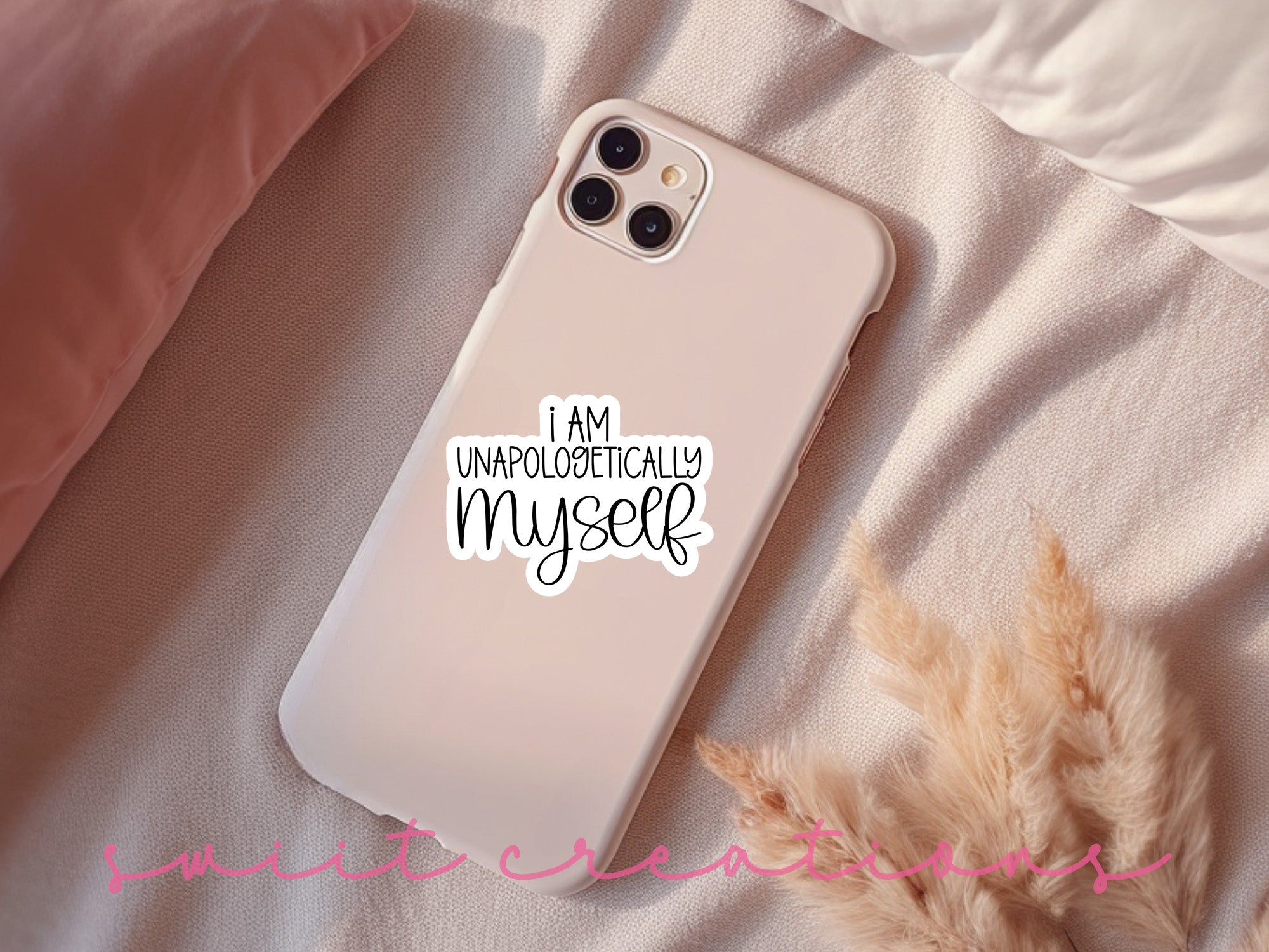 a phone case with the words i am unplugged by my self on