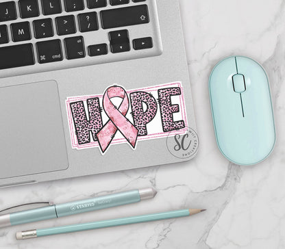 Cancer Hope Sticker SS688 - Swiit Creations
