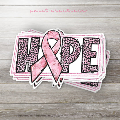 Cancer Hope Sticker SS688 - Swiit Creations