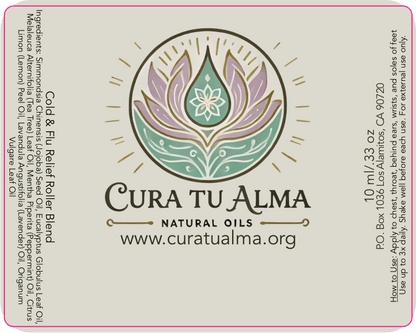 Cold & Flu Relief Roller Blend | CTA - Swiit Creations