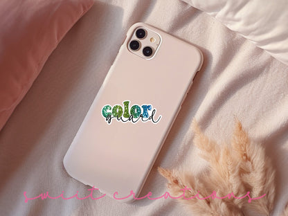 Color Guard Glitter Sticker SS323 - Swiit Creations