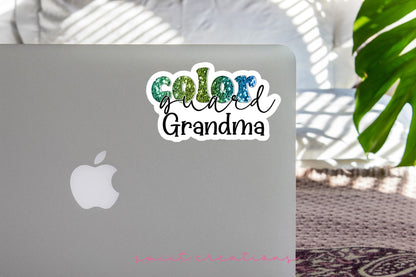 Color Guard Grandma Sticker SS340 - Swiit Creations