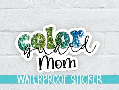 Color Guard Mom Sticker SS344 - Swiit Creations