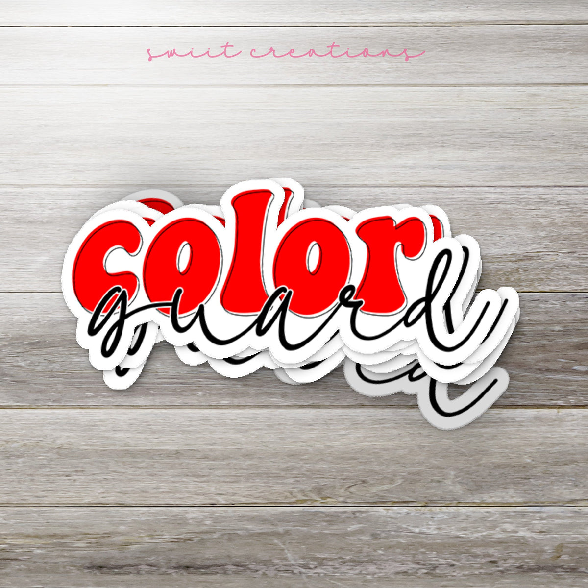 Color Guard Sticker SS679 - Swiit Creations
