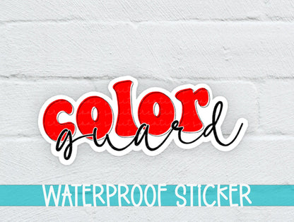 Color Guard Sticker SS679 - Swiit Creations
