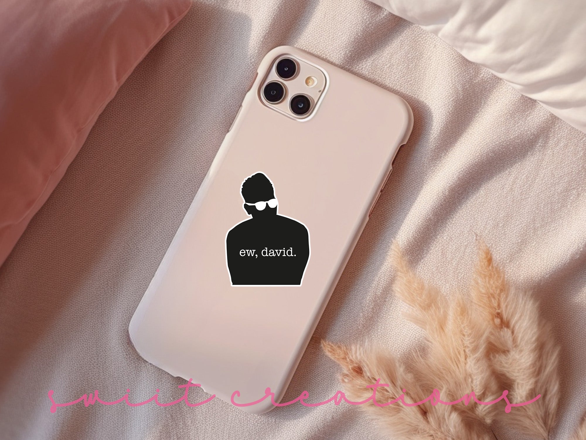 a phone case with a picture of a man on it
