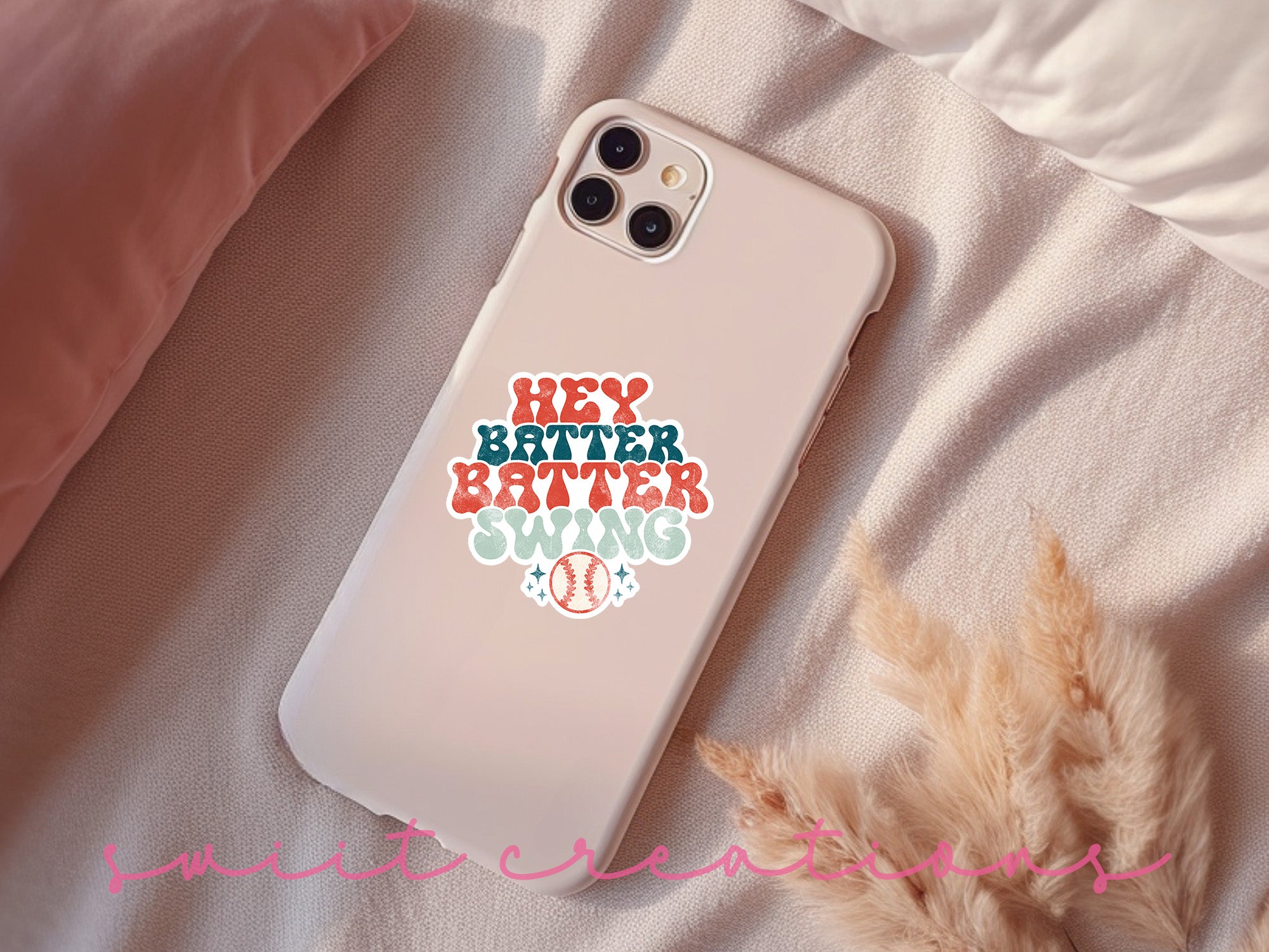 a phone case with a message on it