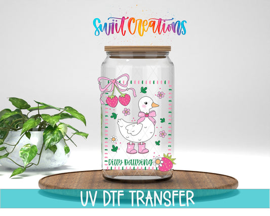 Dilly Dallying Goose UV DTF Transfer | UV2150 - Swiit Creations