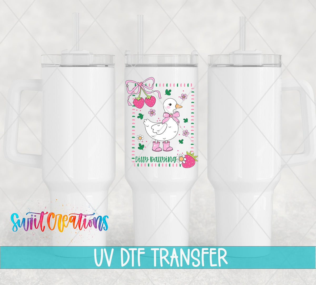 Dilly Dallying Goose UV DTF Transfer | UV2150 - Swiit Creations