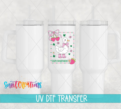 Dilly Dallying Goose UV DTF Transfer | UV2150 - Swiit Creations