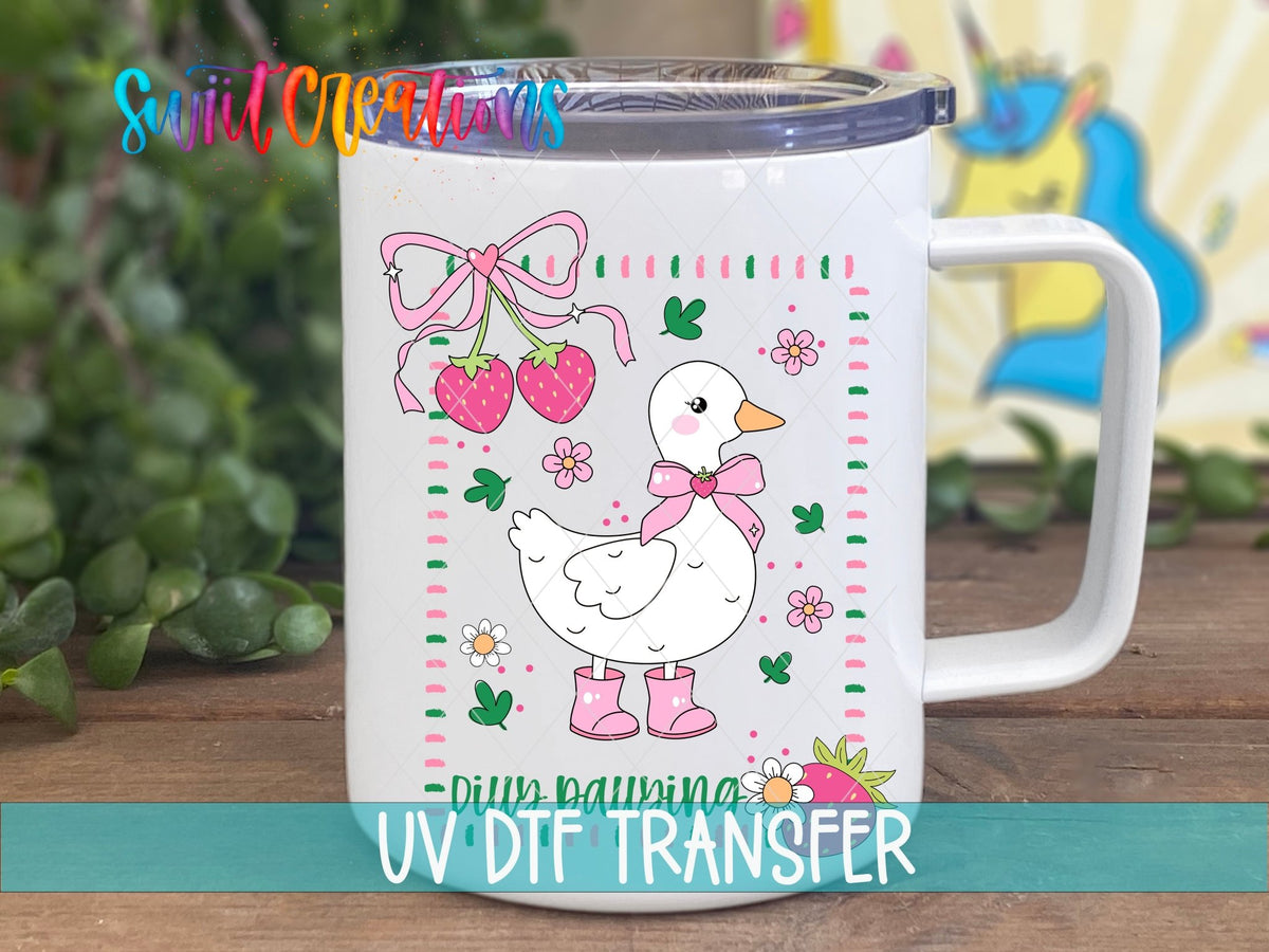 Dilly Dallying Goose UV DTF Transfer | UV2150 - Swiit Creations