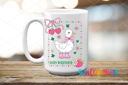 Dilly Dallying Goose UV DTF Transfer | UV2150 - Swiit Creations