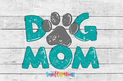 Dog Mom UV DTF Cup Decal | UV645 - Swiit Creations