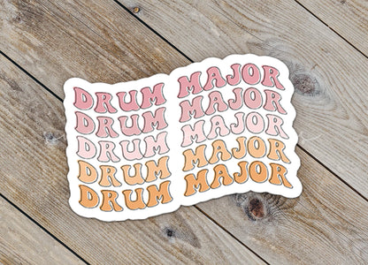 Drum Major Sticker SS300 - Swiit Creations