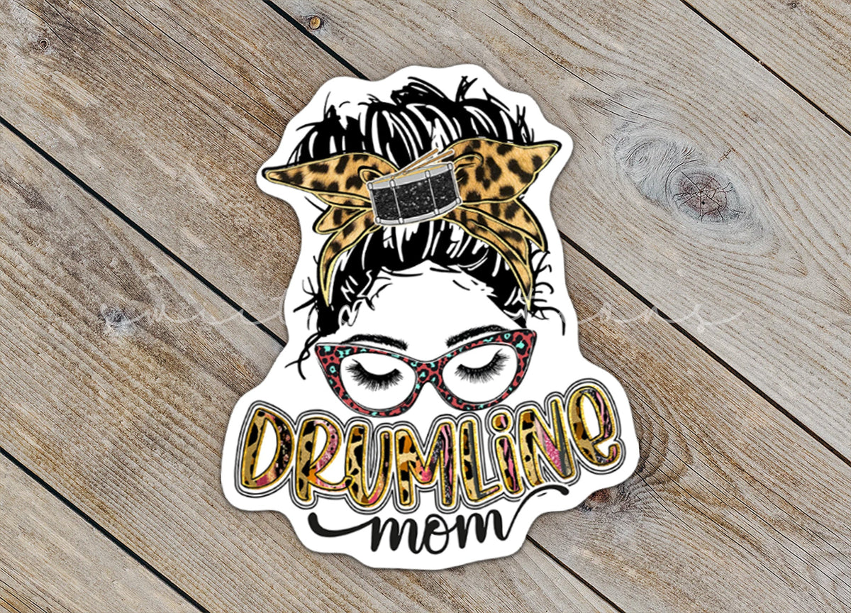 Drumline Mom Sticker SS314 - Swiit Creations