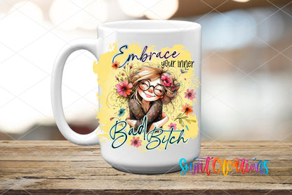 Embrace Your Inner Bitch UV DTF Cup Decal | UV985 - Swiit Creations