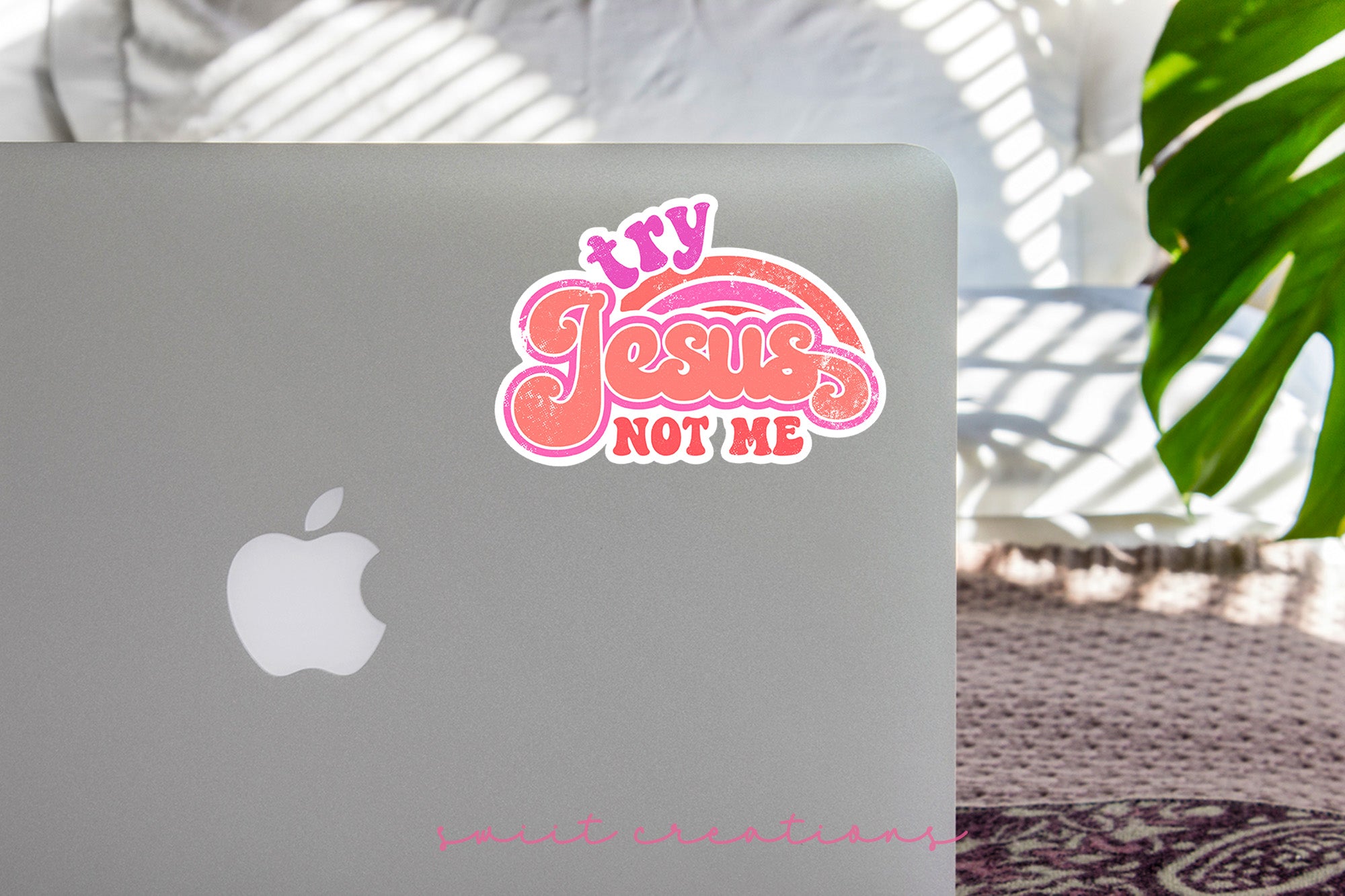 a laptop computer sitting on top of a table