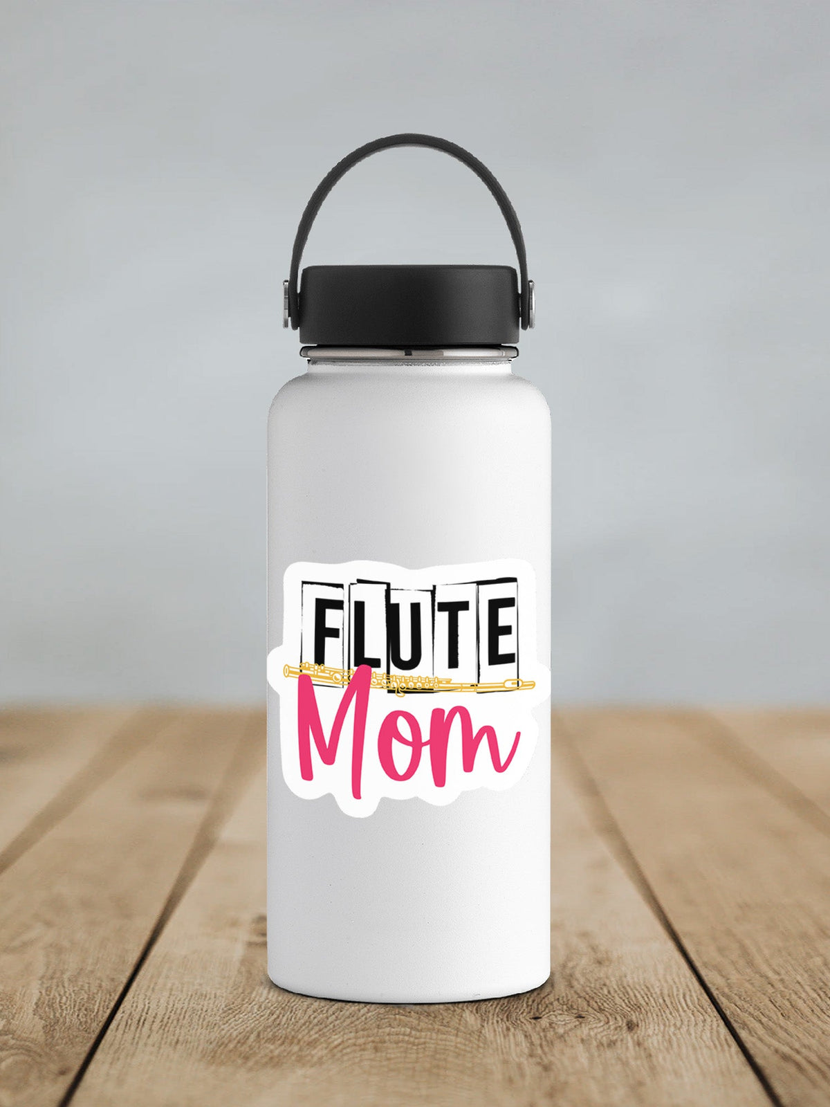 Flute Mom Sticker SS349 - Swiit Creations