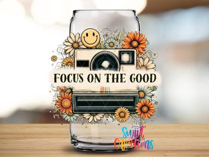 Focus on The Good UV DTF Cup Decal | UV1317 - Swiit Creations