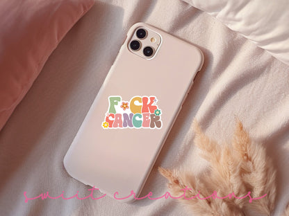 Fuck Cancer Sticker SS683 - Swiit Creations